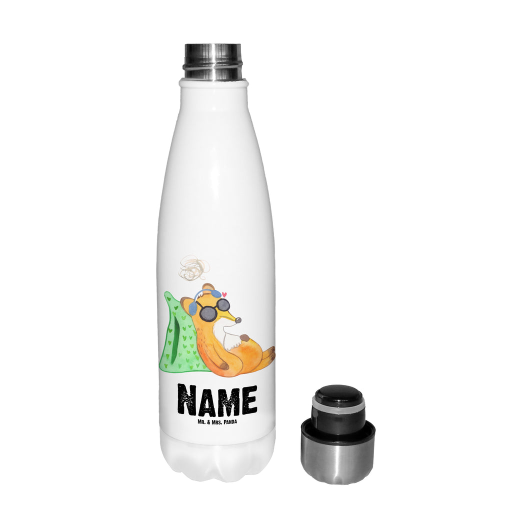 Personalisierte Thermosflasche Fuchs  Neurodiversität Personalisierte Isolierflasche, Personalisierte Thermoflasche, Personalisierte Trinkflasche, Trinkflasche Mit Namen, Wunschname, Bedrucken, Namensflasche, Neurodiversität, Fuchs, Fatigue, PEM