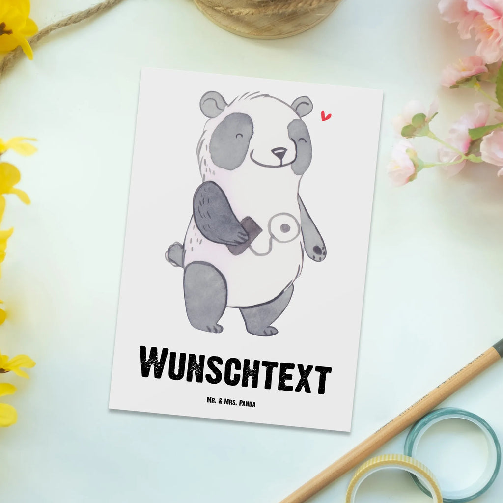 Personalisierte Postkarte Panda Insulinpumpe Postkarte mit Namen, Postkarte bedrucken, Postkarte mit Wunschtext, Postkarte personalisierbar, Geschenkkarte mit Namen, Grußkarte mit Namen, Karte mit Namen, Einladung mit Namen, Ansichtskarte mit Namen, Geschenkkarte mit Wunschtext, Grußkarte mit Wunschtext, Karte mit Wunschtext, Einladung mit Wunschtext, Ansichtskarte mit Wunschtext, Panda, Diabetes, Diabetes mellitus, Insulinpumpe