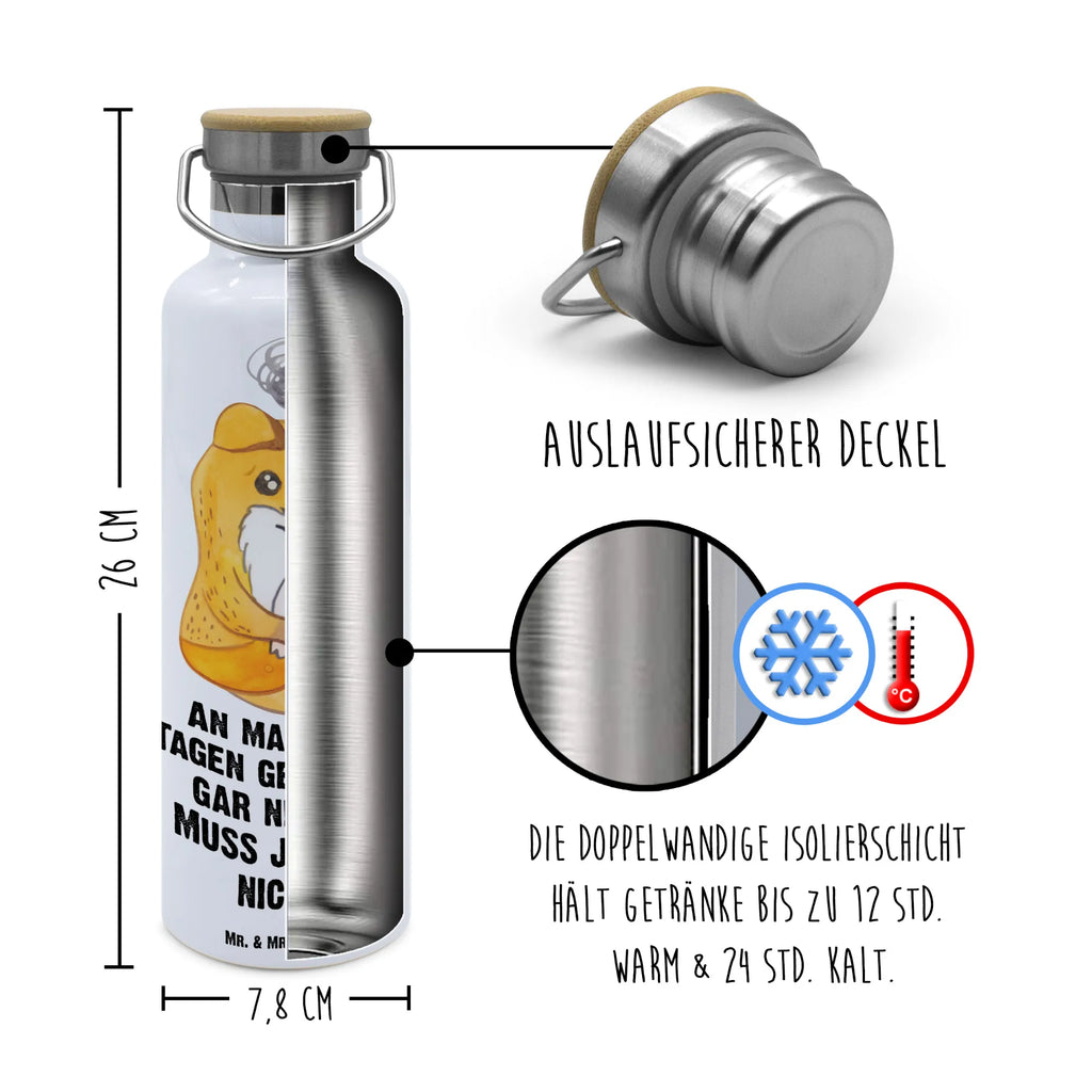 Trinkflasche Fuchs Depressionen Thermosflasche, Isolierflasche, Edelstahl, Trinkflasche, isoliert, Wamrhaltefunktion, Sportflasche, Flasche zum Sport, Sportlerflasche, Fuchs, Depressionen, depressiv