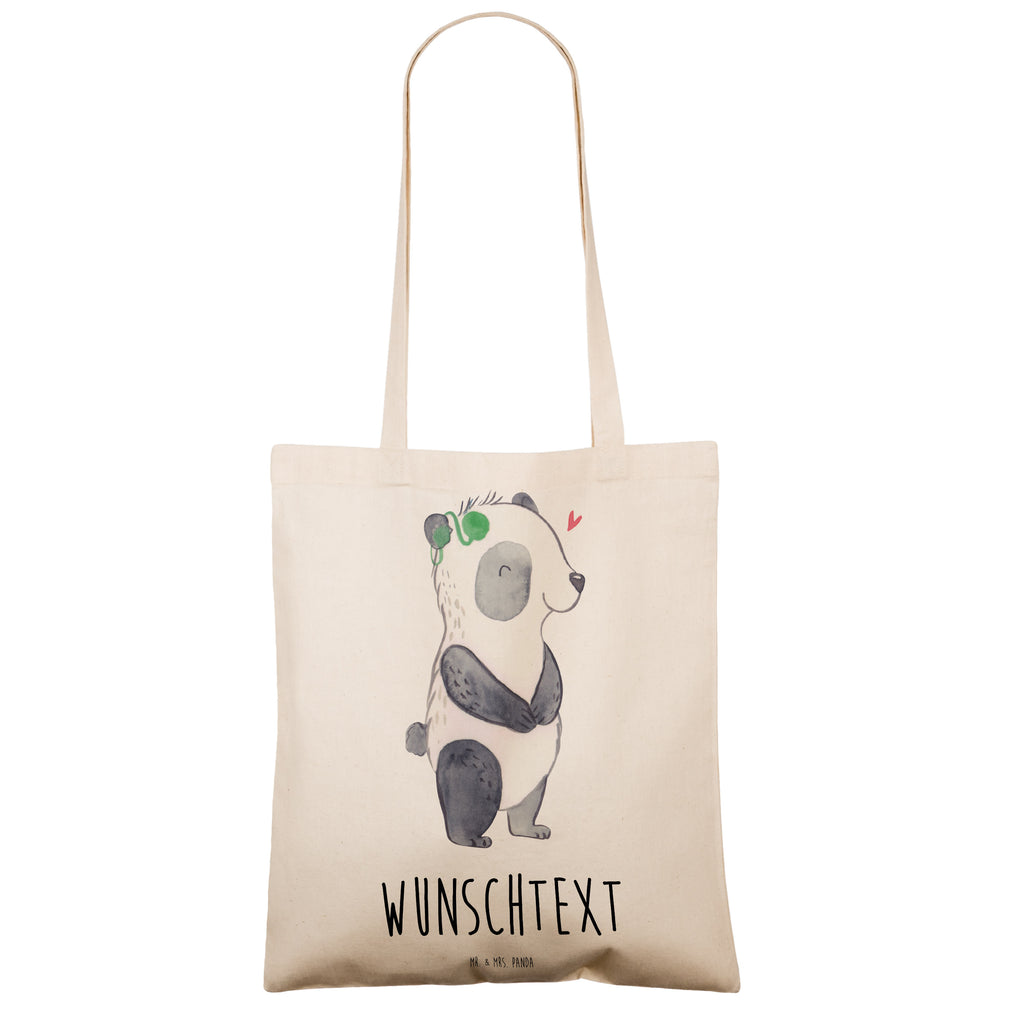 Personalisierte Tragetasche Panda Gehörlos Personalisierte Beuteltasche, Personalisierter Beutel, Personalisierte Einkaufstasche, Personalisierter Jutebeutel, Personalisierter Stoffbeutel, Tragetasche mit Namen, Einkaufstasche mit Namen, Stoffbeutel mit Namen, Personalisierte Tasche, Personalisierte Jutetasche, Personalisierte Kindergartentasche, Panda, gehörlos, Cochlea Implantat, ertaubt