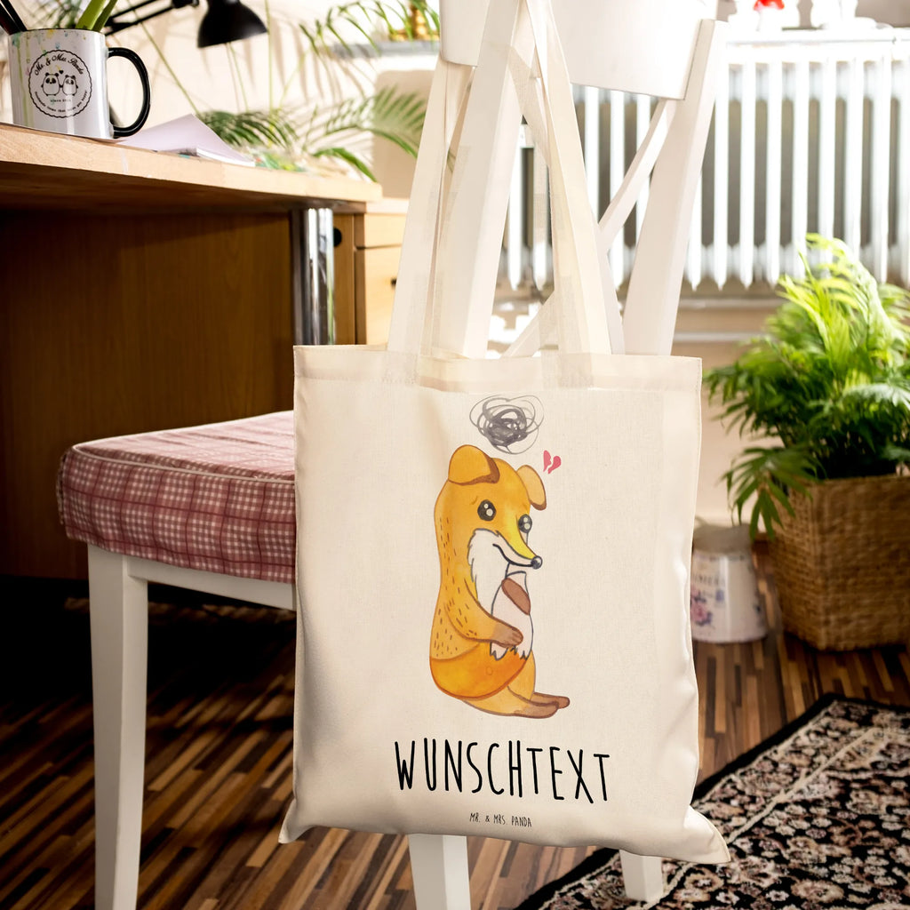 Personalisierte Tragetasche Fuchs Depressionen Personalisierte Beuteltasche, Personalisierter Beutel, Personalisierte Einkaufstasche, Personalisierter Jutebeutel, Personalisierter Stoffbeutel, Tragetasche mit Namen, Einkaufstasche mit Namen, Stoffbeutel mit Namen, Personalisierte Tasche, Personalisierte Jutetasche, Personalisierte Kindergartentasche, Fuchs, Depressionen, depressiv