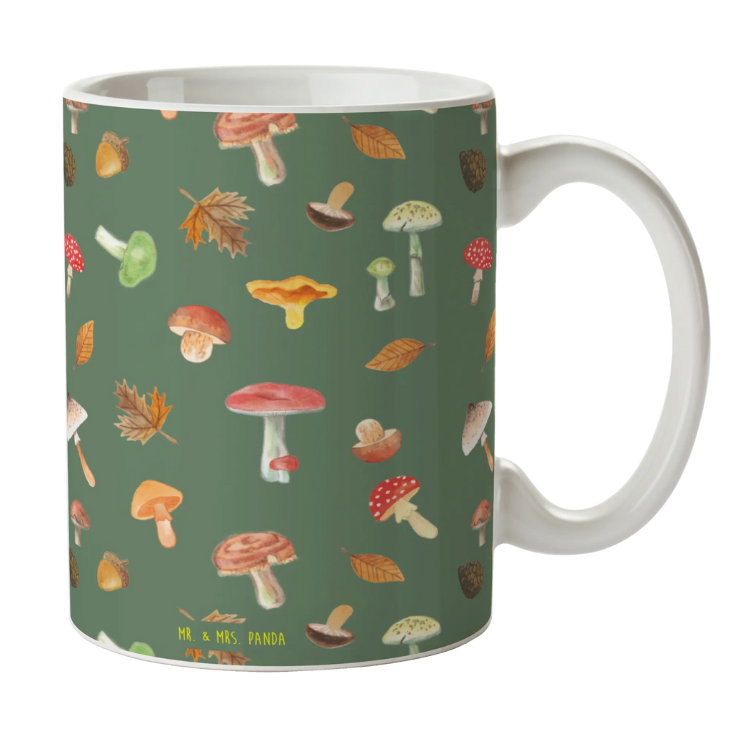 Tasse Pilz Wald Muster Tasse, Kaffeetasse, Teetasse, Becher, Kaffeebecher, Teebecher, Keramiktasse, Porzellantasse, Büro Tasse, Geschenk Tasse, Tasse Sprüche, Tasse Motive, Kaffeetassen, Tasse bedrucken, Designer Tasse, Cappuccino Tassen, Schöne Teetassen, Pilz Muster, Laub Muster, Wald, Pilze