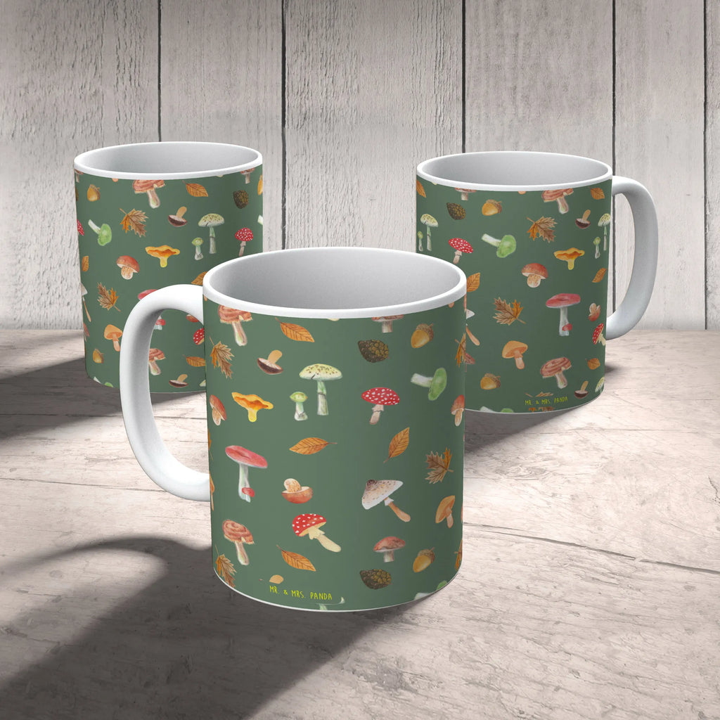 Tasse Pilz Wald Muster Tasse, Kaffeetasse, Teetasse, Becher, Kaffeebecher, Teebecher, Keramiktasse, Porzellantasse, Büro Tasse, Geschenk Tasse, Tasse Sprüche, Tasse Motive, Kaffeetassen, Tasse bedrucken, Designer Tasse, Cappuccino Tassen, Schöne Teetassen, Pilz Muster, Laub Muster, Wald, Pilze