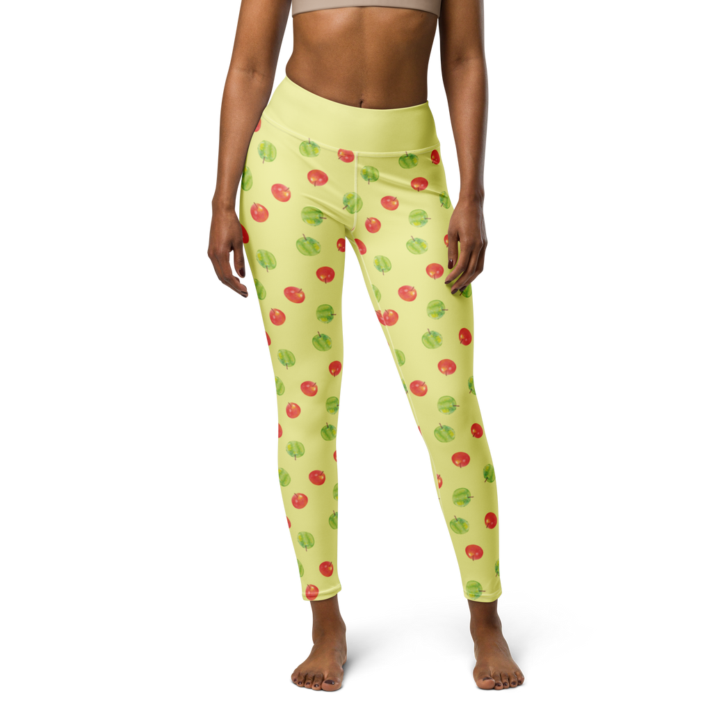 Yogahose Apfel Traum Muster Yogapants, Yogaleggings, Yogaleggins, Yogahose Damen, Yogahose, Frauen, Yogahose Mädchen, Yogahose Kinder, Yogahose Herren, Yogahose Männer, Apfel, Muster