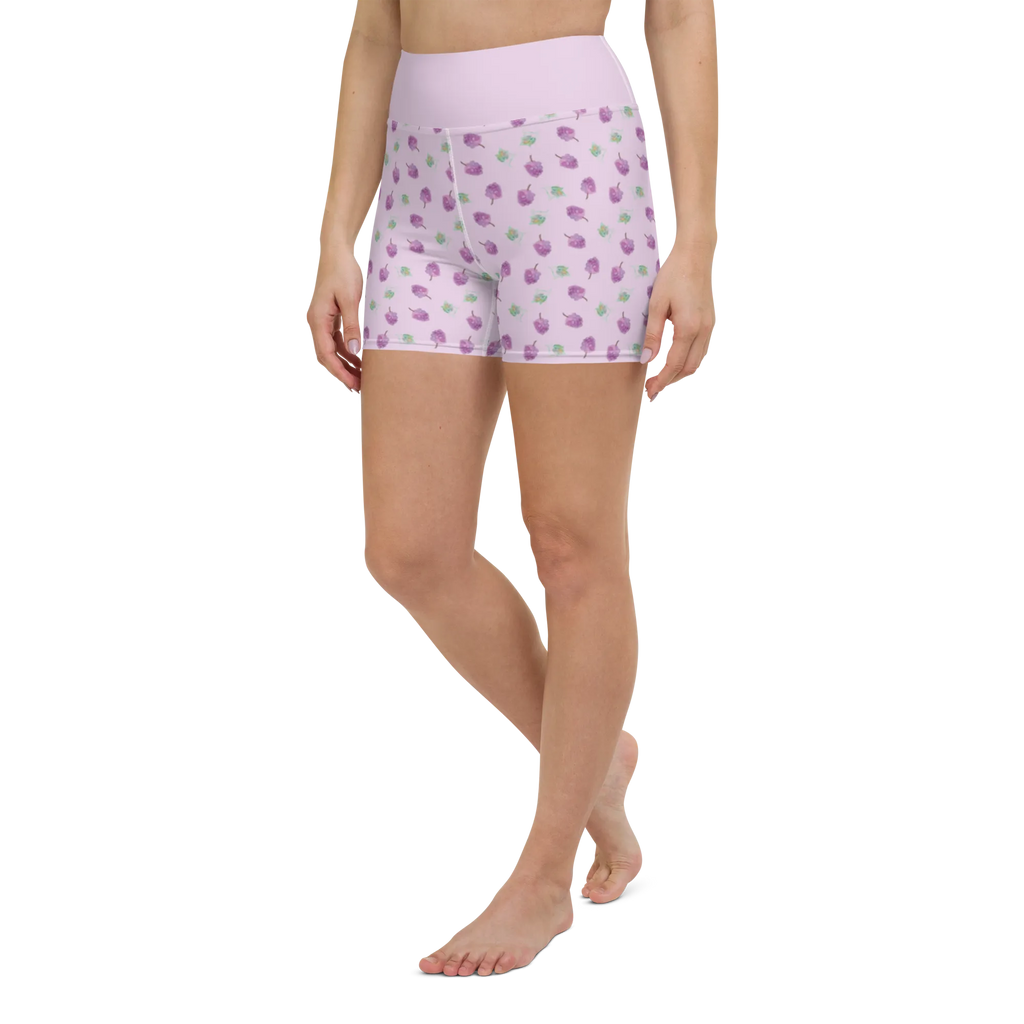 Yoga Shorts Wein Trauben Muster Yoga Shorts, Yogashorts, Sporthose, Sportshorts, Fitnesshose, Sportshorts Damen, Yoga Shorts Damen, Yogabekleidung, Sportbekleidung, Weintrauben Muster, Wein Muster, Weintrauben, Weinreben, Wein