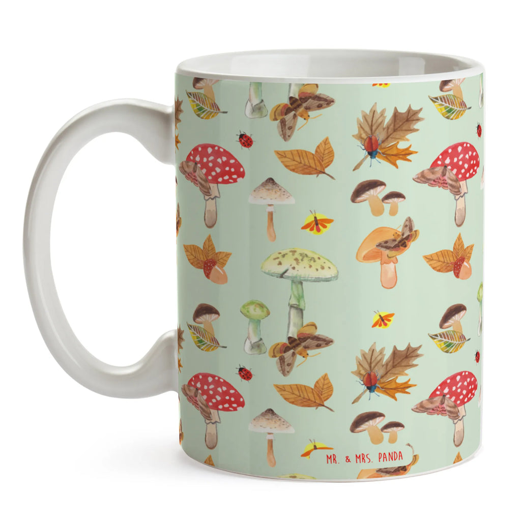 Tasse Herbst Pilze Muster Tasse, Kaffeetasse, Teetasse, Becher, Kaffeebecher, Teebecher, Keramiktasse, Porzellantasse, Büro Tasse, Geschenk Tasse, Tasse Sprüche, Tasse Motive, Kaffeetassen, Tasse bedrucken, Designer Tasse, Cappuccino Tassen, Schöne Teetassen, Schmetterlings Muster, Pilz Muster, Wald, Herbstwald, Pilze