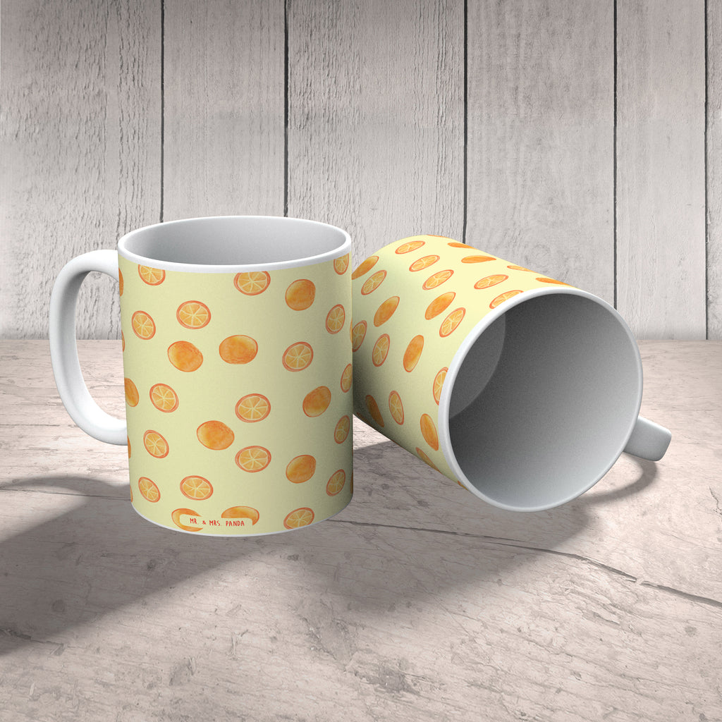 Tasse Zitrus Orange Muster Tasse, Kaffeetasse, Teetasse, Becher, Kaffeebecher, Teebecher, Keramiktasse, Porzellantasse, Büro Tasse, Geschenk Tasse, Tasse Sprüche, Tasse Motive, Kaffeetassen, Tasse bedrucken, Designer Tasse, Cappuccino Tassen, Schöne Teetassen, Orangen Muster, Obst Muster, Orangen, Orange, Zitrusfrüchte