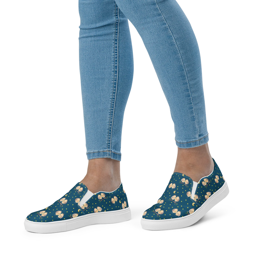 Damen Slipper Eulen Liebe Muster Mokassins, Slipper Damen, Mokassins Damen, Mokassin Damen, Damen Slipper, Schlupfschuhe Damen, Damen Mokassins, Eule, Eule Deko, Liebe, Hochzeit Spruch, Owl, All you need is love, Liebe Spruch, Freundin Geschenk, Freund, Wortspiel lustig