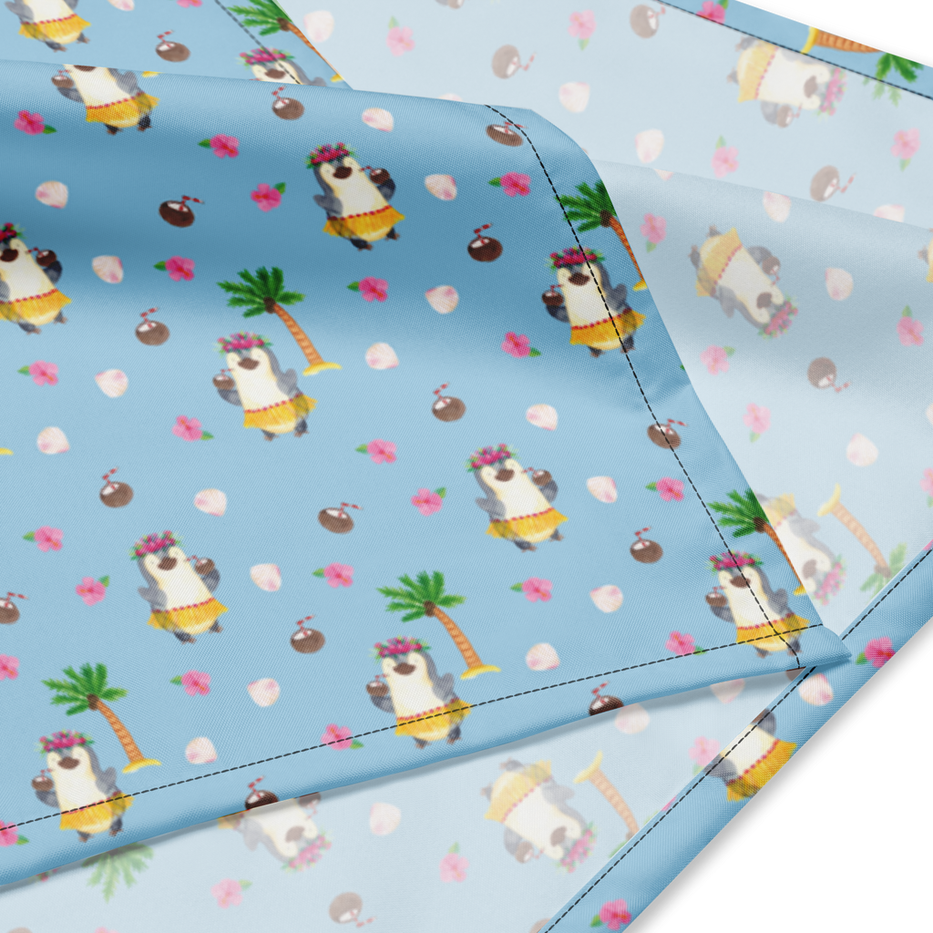 Bandana Pinguin Kokosnuss Muster Bandana, Kopftuch, Halstuch, Multifunktionstuch, Design Bandana, Bandana Tuch, Sportbandana, Sport Bandana, Bandana kaufen, Pinguin, Aloha, Hawaii, Urlaub, Kokosnuss, Pinguine