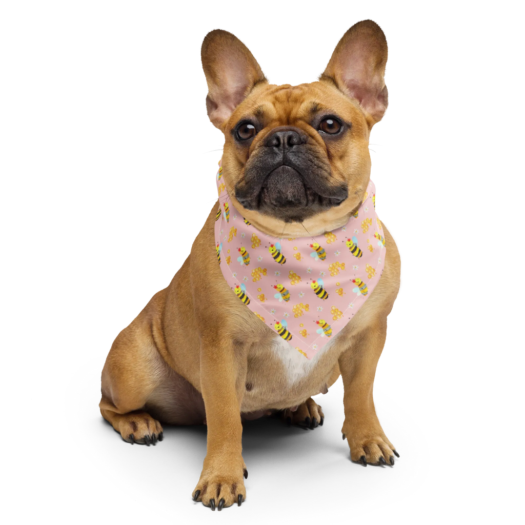 Bandana Biene Happy Muster Bandana, Kopftuch, Halstuch, Multifunktionstuch, Design Bandana, Bandana Tuch, Sportbandana, Sport Bandana, Bandana kaufen, Biene, Wespe, Hummel