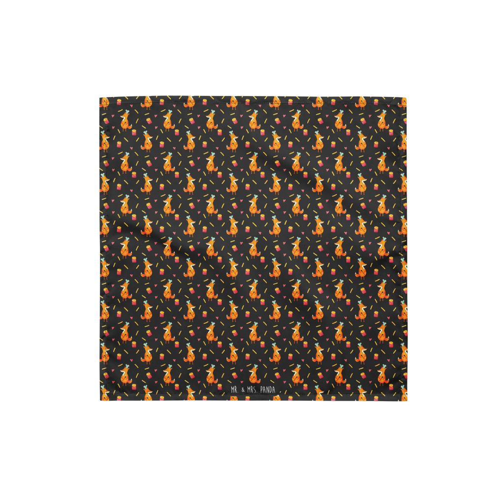 Bandana Fuchs Pommes Muster Bandana, Kopftuch, Halstuch, Multifunktionstuch, Design Bandana, Bandana Tuch, Sportbandana, Sport Bandana, Bandana kaufen, Fuchs Muster, Pommes Muster, Pommes, Fuchs, Pomes Frites