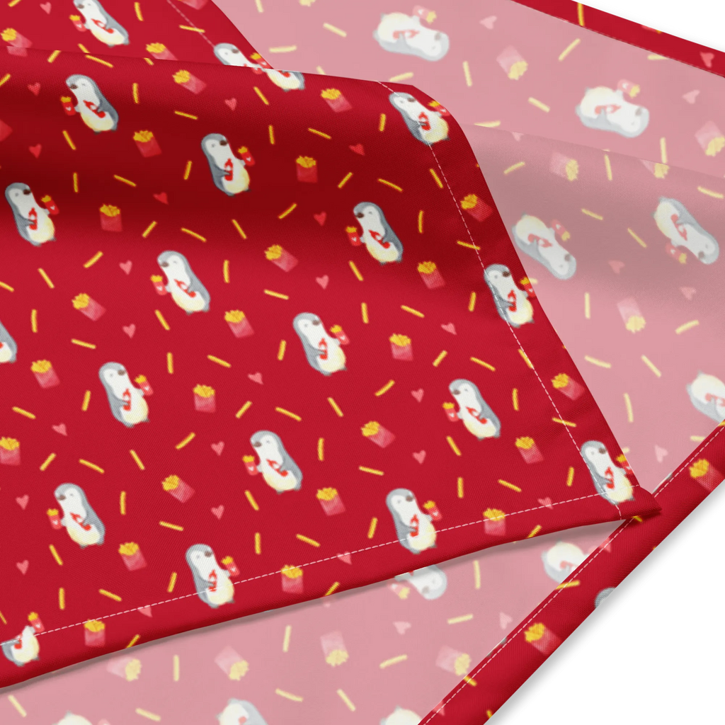 Bandana Pinguin Pommes Muster Bandana, Kopftuch, Halstuch, Multifunktionstuch, Design Bandana, Bandana Tuch, Sportbandana, Sport Bandana, Bandana kaufen, Liebe, Partner, Freund, Freundin, Ehemann, Ehefrau, Heiraten, Verlobung, Heiratsantrag, Liebesgeschenk, Jahrestag, Hocheitstag, Valentinstag, Geschenk für Frauen, Hochzeitstag, Mitbringsel, Geschenk für Freundin, Geschenk für Partner, Liebesbeweis, für Männer, für Ehemann