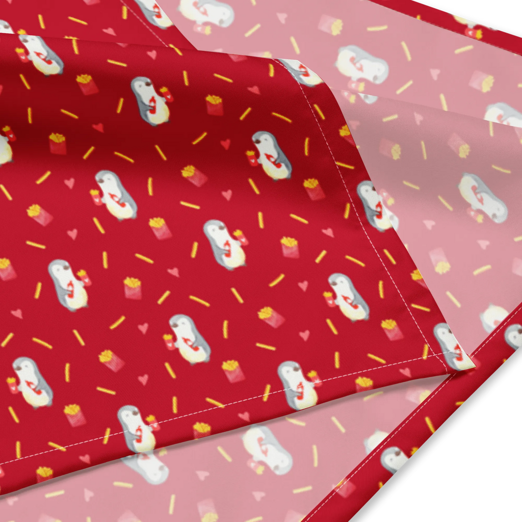 Bandana Pinguin Pommes Muster Bandana, Kopftuch, Halstuch, Multifunktionstuch, Design Bandana, Bandana Tuch, Sportbandana, Sport Bandana, Bandana kaufen, Liebe, Partner, Freund, Freundin, Ehemann, Ehefrau, Heiraten, Verlobung, Heiratsantrag, Liebesgeschenk, Jahrestag, Hocheitstag, Valentinstag, Geschenk für Frauen, Hochzeitstag, Mitbringsel, Geschenk für Freundin, Geschenk für Partner, Liebesbeweis, für Männer, für Ehemann