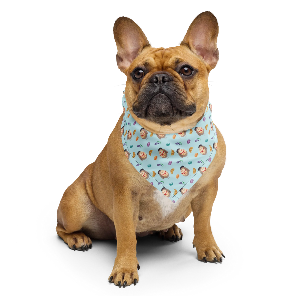 Bandana Eule Frankreich Muster Bandana, Kopftuch, Halstuch, Multifunktionstuch, Design Bandana, Bandana Tuch, Sportbandana, Sport Bandana, Bandana kaufen, Eule, Eulen, Eule Deko, Owl, hibou, La vie est belle, das Leben ist schön, Spruch schön, Spruch Französisch, Frankreich