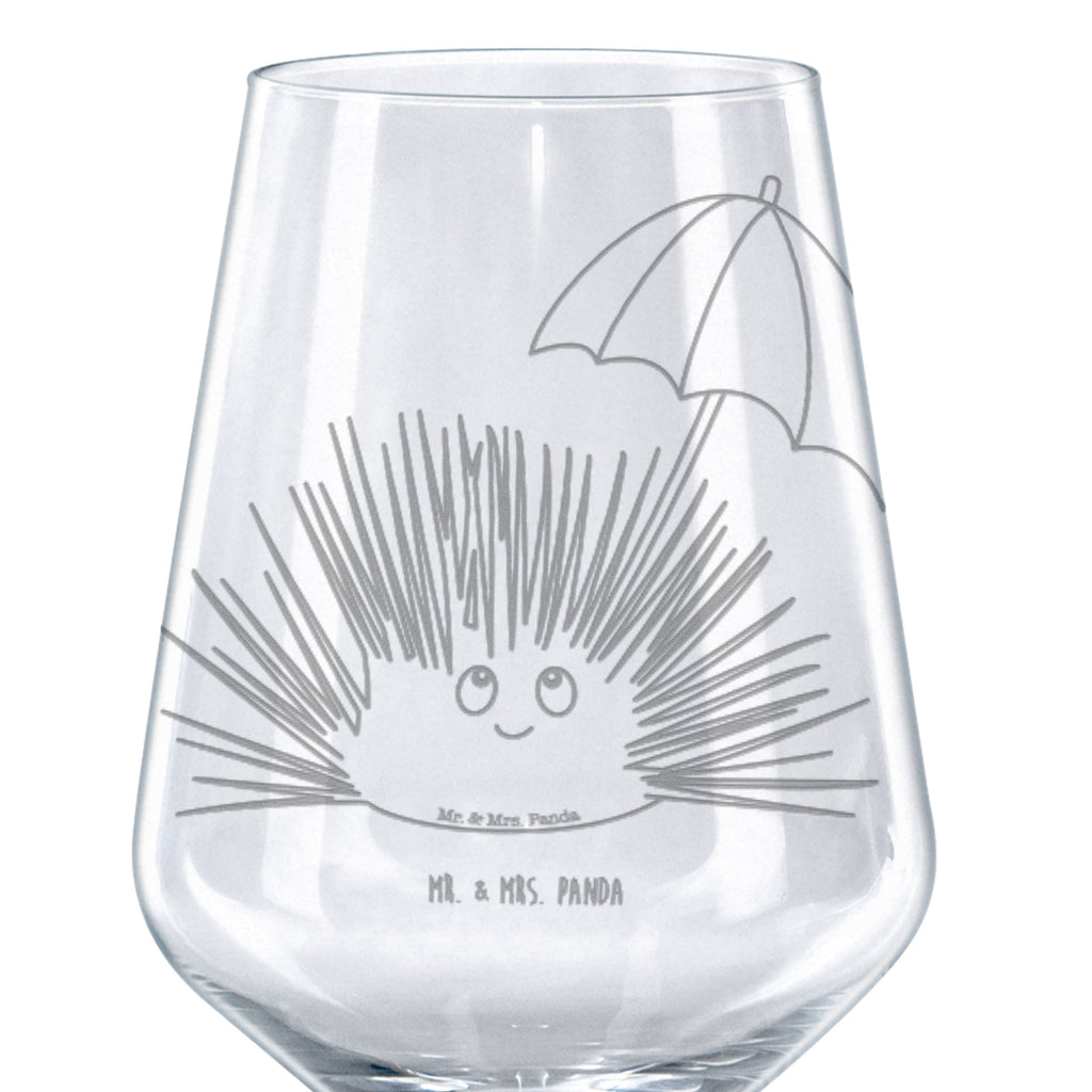 Rotwein Glas Seeigel Rotweinglas, Weinglas, Rotwein Glas, Weinglas mit Gravur, Geschenk für Weinliebhaber, Spülmaschinenfeste Weingläser, Hochwertige Weinaccessoires, Meerestiere, Meer, Urlaub, Seeigel, Achtsamkeit, Selbstakzeptanz, Selbstliebe, Hier und Jetzt, Leben, Lebe