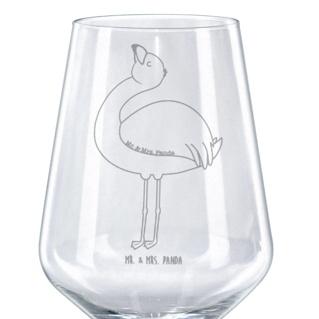 Rotwein Glas Flamingo stolz Rotweinglas, Weinglas, Rotwein Glas, Weinglas mit Gravur, Geschenk für Weinliebhaber, Spülmaschinenfeste Weingläser, Hochwertige Weinaccessoires, Flamingo, stolz, Freude, Selbstliebe, Selbstakzeptanz, Freundin, beste Freundin, Tochter, Mama, Schwester