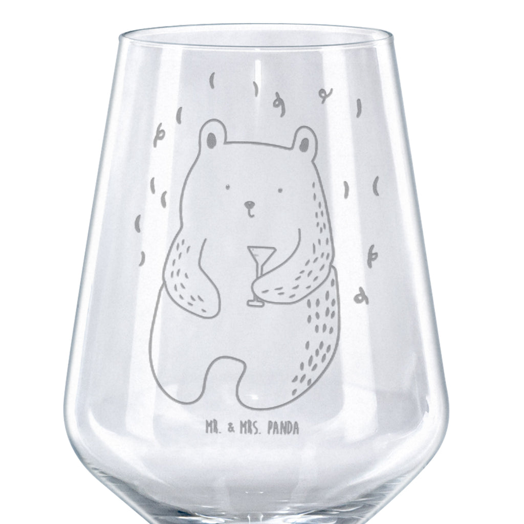 Rotwein Glas Bär Party Rotweinglas, Weinglas, Rotwein Glas, Weinglas mit Gravur, Geschenk für Weinliebhaber, Spülmaschinenfeste Weingläser, Hochwertige Weinaccessoires, Bär, Teddy, Teddybär, Geburtstag, Geburtstagsgeschenk, Geschenk, Party, Feiern, Abfeiern, Mitbringsel, Gute Laune, Lustig