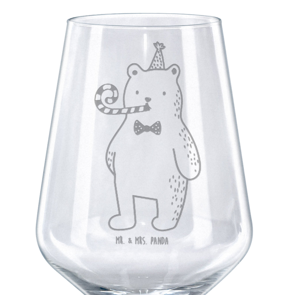 Rotwein Glas Birthday Bär Rotweinglas, Weinglas, Rotwein Glas, Weinglas mit Gravur, Geschenk für Weinliebhaber, Spülmaschinenfeste Weingläser, Hochwertige Weinaccessoires, Bär, Teddy, Teddybär, Happy Birthday, Alles Gute, Glückwunsch, Geburtstag