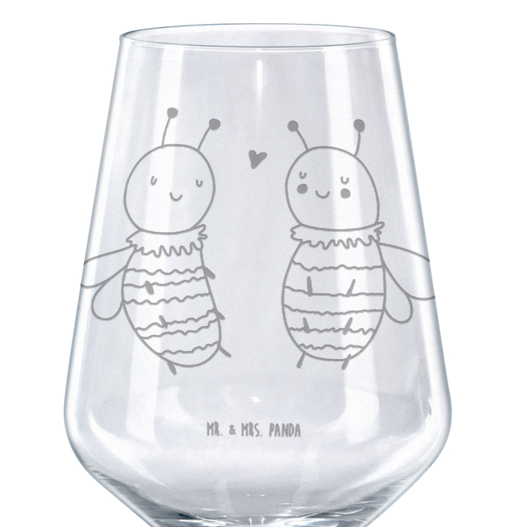 Rotwein Glas Biene Verliebt Rotweinglas, Weinglas, Rotwein Glas, Weinglas mit Gravur, Geschenk für Weinliebhaber, Spülmaschinenfeste Weingläser, Hochwertige Weinaccessoires, Biene, Wespe, Hummel