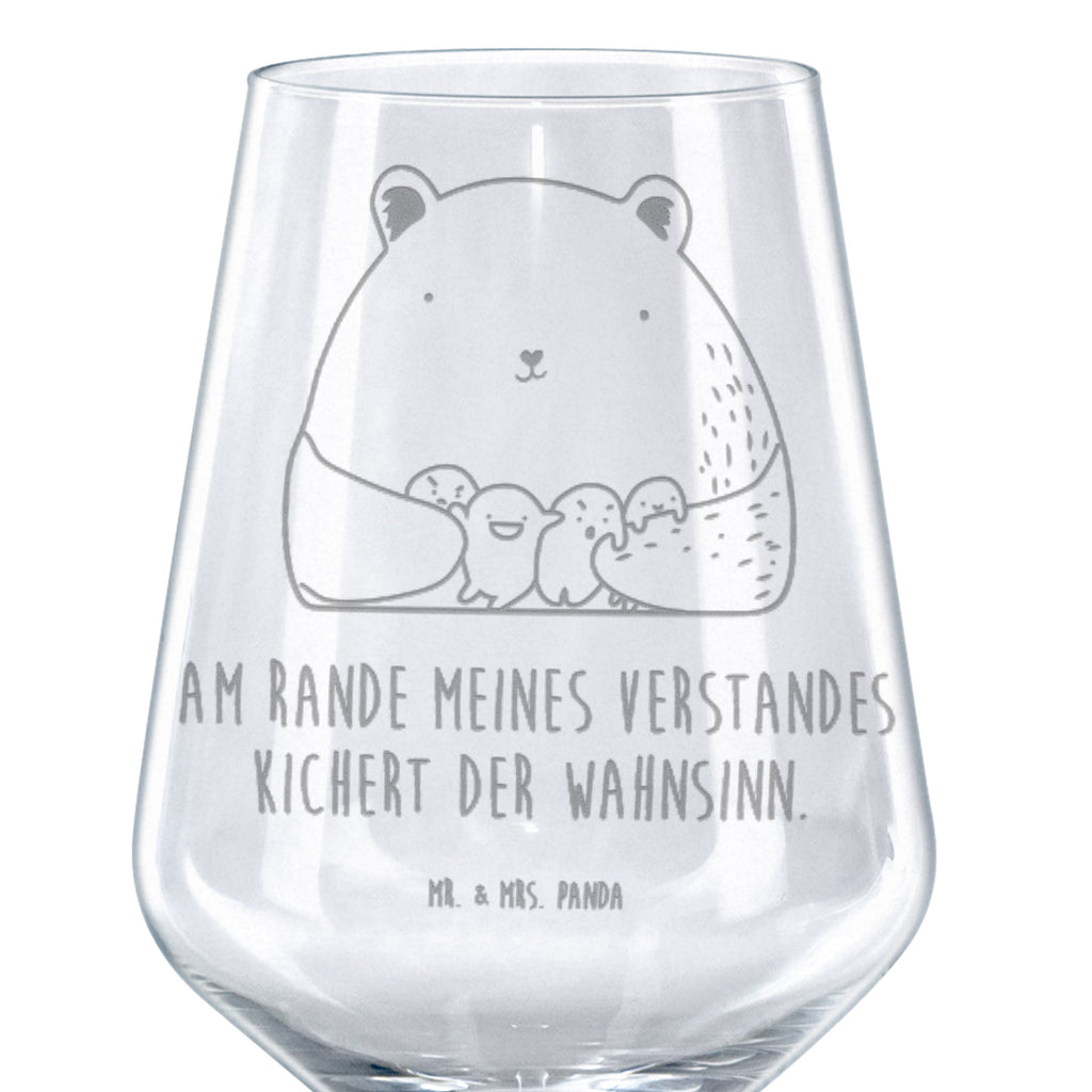 Rotwein Glas Bär Gefühl Rotweinglas, Weinglas, Rotwein Glas, Weinglas mit Gravur, Geschenk für Weinliebhaber, Spülmaschinenfeste Weingläser, Hochwertige Weinaccessoires, Bär, Teddy, Teddybär, Wahnsinn, Verrückt, Durchgedreht