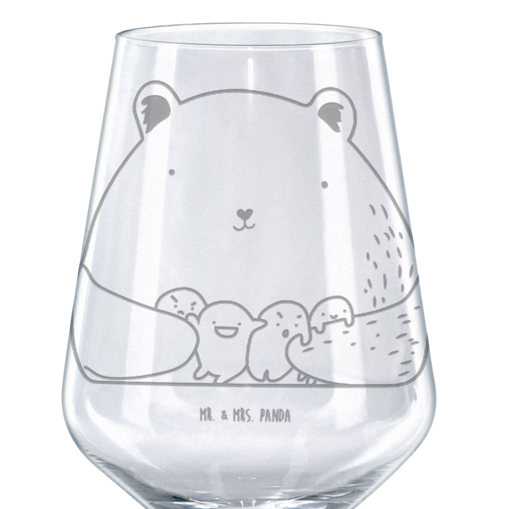 Rotwein Glas Bär Gefühl Rotweinglas, Weinglas, Rotwein Glas, Weinglas mit Gravur, Geschenk für Weinliebhaber, Spülmaschinenfeste Weingläser, Hochwertige Weinaccessoires, Bär, Teddy, Teddybär, Wahnsinn, Verrückt, Durchgedreht