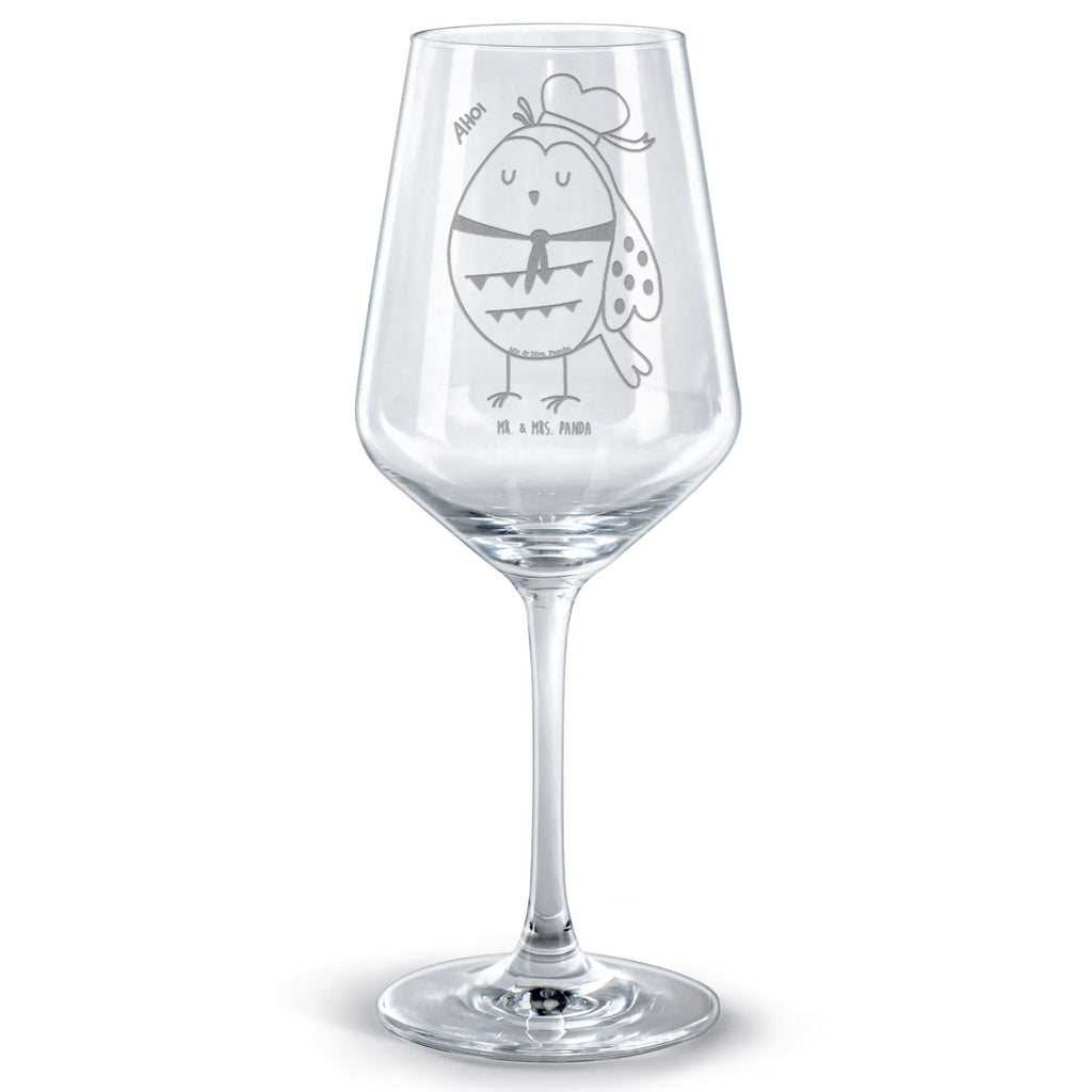 Rotwein Glas Eule Matrosen Rotweinglas, Weinglas, Rotwein Glas, Weinglas mit Gravur, Geschenk für Weinliebhaber, Spülmaschinenfeste Weingläser, Hochwertige Weinaccessoires, Eule, Eule Spruch, Eule Deko, Owl, Wortspiel lustig, Matrose, Freundin, Ehe, Seefahrer, Heimathafen, Hochzeitstag Geschenk