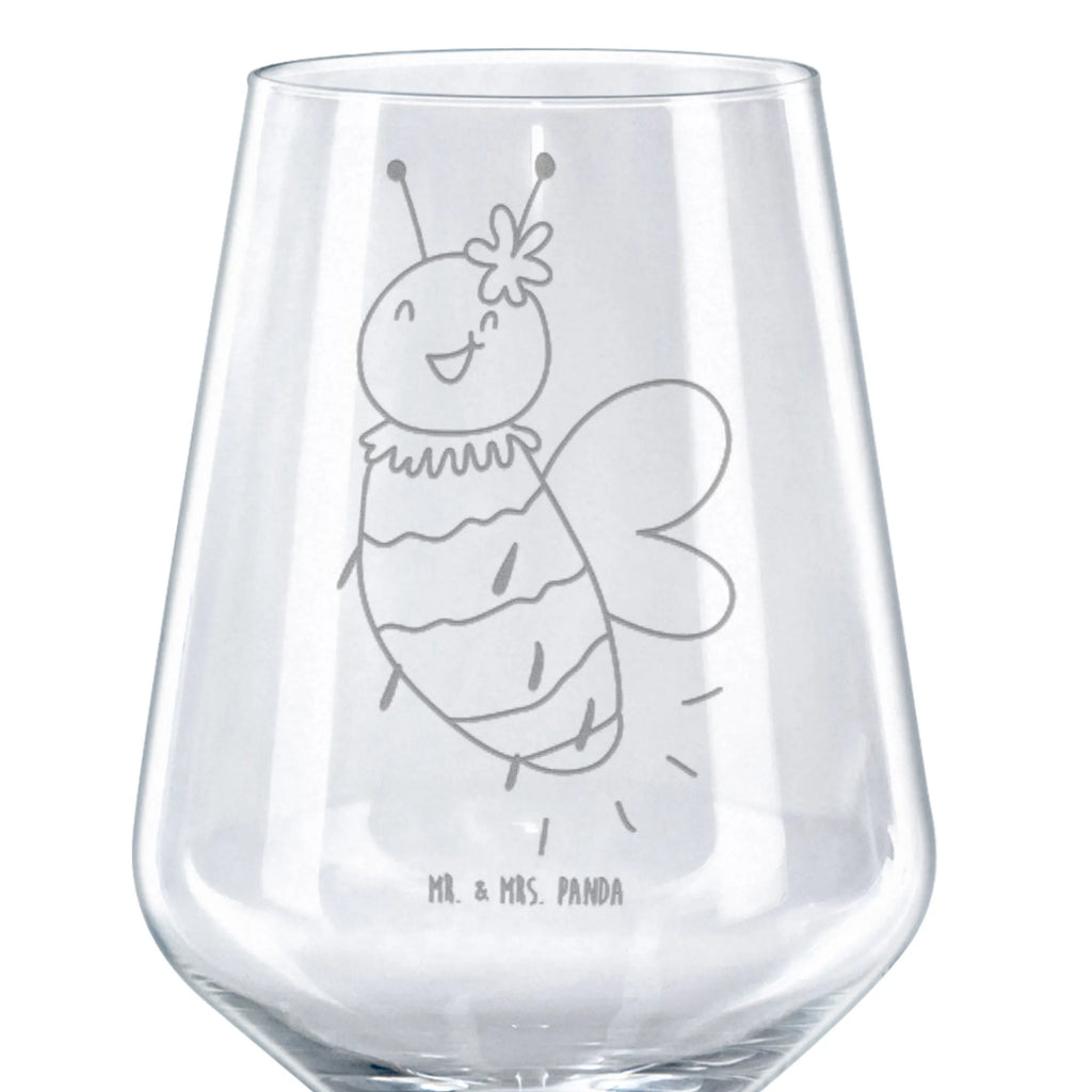 Rotwein Glas Biene Blume Rotweinglas, Weinglas, Rotwein Glas, Weinglas mit Gravur, Geschenk für Weinliebhaber, Spülmaschinenfeste Weingläser, Hochwertige Weinaccessoires, Biene, Wespe, Hummel