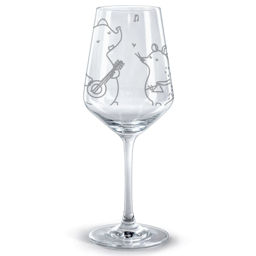 Rotwein Glas Big Band Rotweinglas, Weinglas, Rotwein Glas, Weinglas mit Gravur, Geschenk für Weinliebhaber, Spülmaschinenfeste Weingläser, Hochwertige Weinaccessoires, Tiermotive, Gute Laune, lustige Sprüche, Tiere, Hund, Pinguin, Maus, Elefant, Delfin, Gitarre, Band, Triangel, Musikanten, Musik