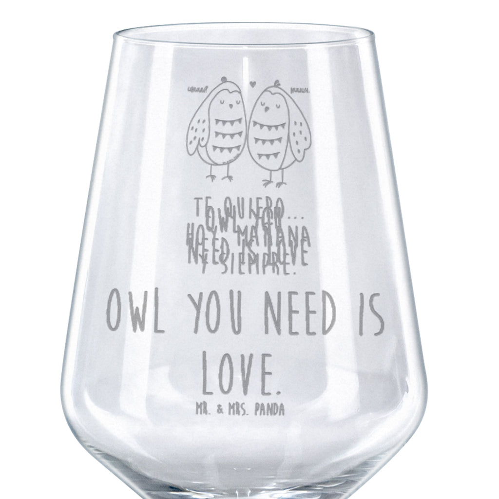 Rotwein Glas Eule Liebe Rotweinglas, Weinglas, Rotwein Glas, Weinglas mit Gravur, Geschenk für Weinliebhaber, Spülmaschinenfeste Weingläser, Hochwertige Weinaccessoires, Eule, Eule Deko, Liebe, Hochzeit Spruch, Owl, All you need is love, Liebe Spruch, Freundin Geschenk, Freund, Wortspiel lustig