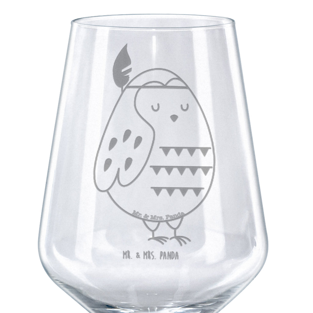 Rotwein Glas Eule Federschmuck Rotweinglas, Weinglas, Rotwein Glas, Weinglas mit Gravur, Geschenk für Weinliebhaber, Spülmaschinenfeste Weingläser, Hochwertige Weinaccessoires, Eule, Eule Deko, Owl, Das Leben ist ein Abenteuer, Reisespruch, Federschmuck, Dekoration