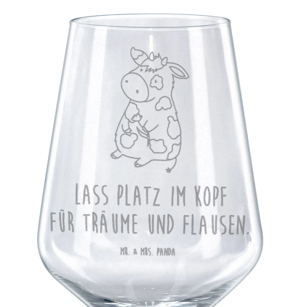 Rotwein Glas Kuh Rotweinglas, Weinglas, Rotwein Glas, Weinglas mit Gravur, Geschenk für Weinliebhaber, Spülmaschinenfeste Weingläser, Hochwertige Weinaccessoires, Bauernhof, Hoftiere, Landwirt, Landwirtin, Kuh, Kühe, Träume, Flausen, Spruch, Magie, Motivtion, Hof, Milch, Milchkuh