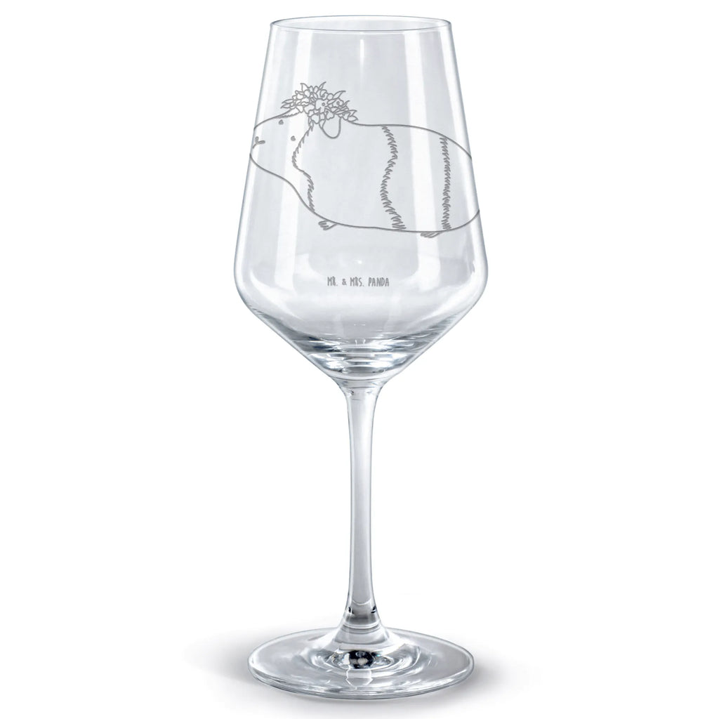 Rotwein Glas Meerschweinchen weise Rotweinglas, Weinglas, Rotwein Glas, Weinglas mit Gravur, Geschenk für Weinliebhaber, Spülmaschinenfeste Weingläser, Hochwertige Weinaccessoires, Tiermotive, Gute Laune, lustige Sprüche, Tiere, Meerschweinchen, Meerie, Meeries, Wunder, Blumenkind, Realität, Spruch, Weisheit, Motivation, Wunderland