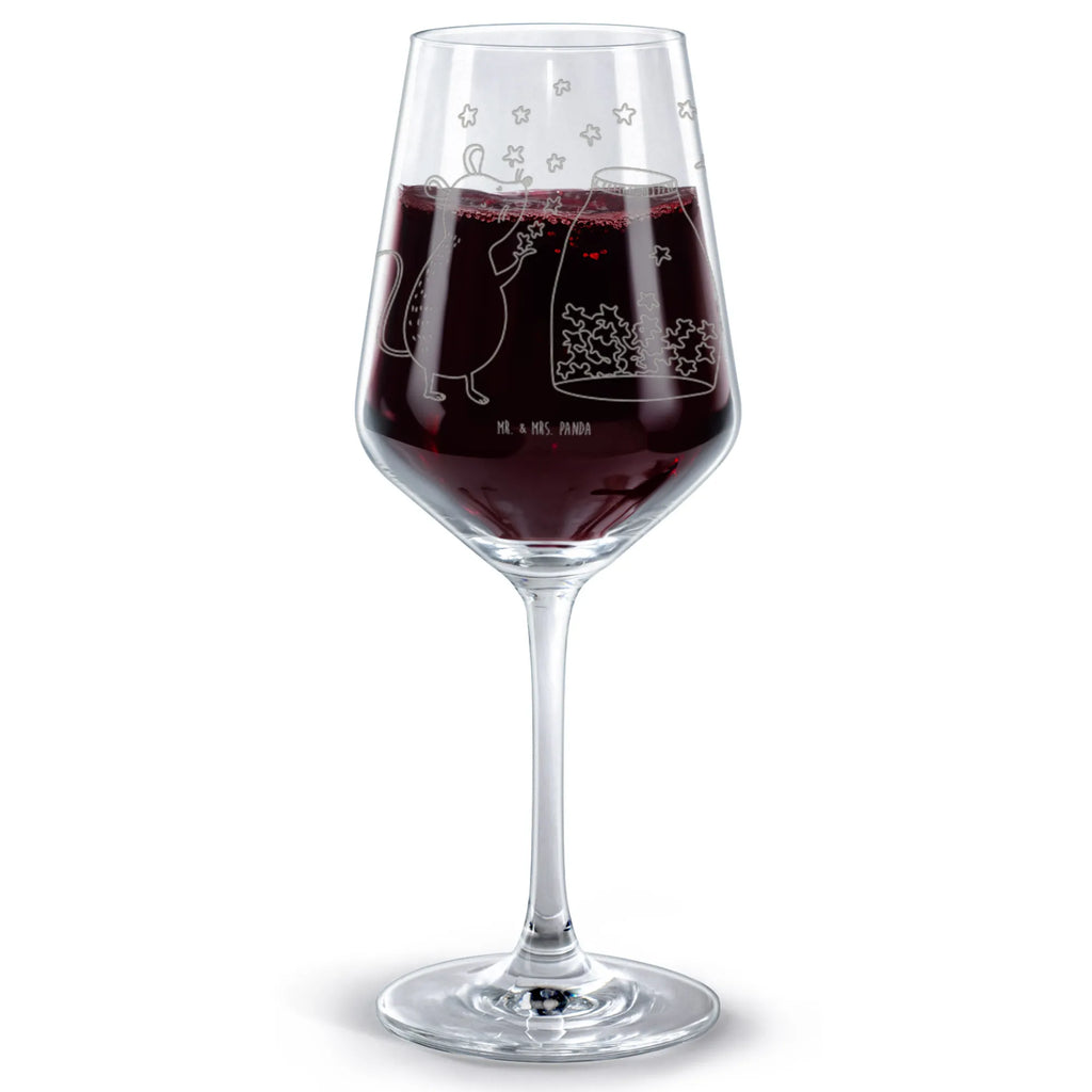 Rotwein Glas Maus Sterne Rotweinglas, Weinglas, Rotwein Glas, Weinglas mit Gravur, Geschenk für Weinliebhaber, Spülmaschinenfeste Weingläser, Hochwertige Weinaccessoires, Tiermotive, Gute Laune, lustige Sprüche, Tiere, Maus, Sterne, Wunsch, Kind, Taufe, Taufgeschenk, Geburt, Schwangerschaft, erstes Kind, Kindergeburtstag, Geburtstag, Hoffnung, Träume