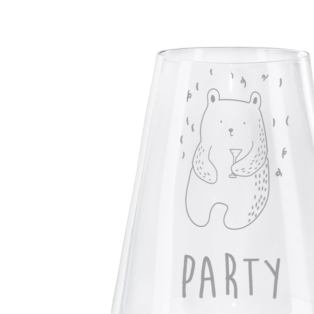 Weißwein Glas Bär Party Weißweinglas, Weinglas, Weißwein Glas, Weinglas mit Gravur, Geschenk für Weinliebhaber, Spülmaschinenfeste Weingläser, Hochwertige Weinaccessoires, Bär, Teddy, Teddybär, Geburtstag, Geburtstagsgeschenk, Geschenk, Party, Feiern, Abfeiern, Mitbringsel, Gute Laune, Lustig