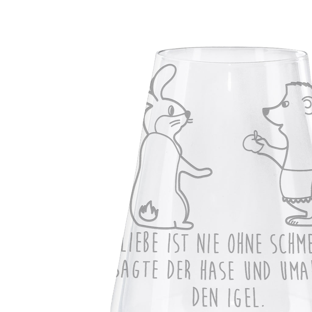 Weißwein Glas Liebe ist nie ohne Schmerz Weißweinglas, Weinglas, Weißwein Glas, Weinglas mit Gravur, Geschenk für Weinliebhaber, Spülmaschinenfeste Weingläser, Hochwertige Weinaccessoires, Tiermotive, Gute Laune, lustige Sprüche, Tiere, Igel und Hase, Igel, Hase, Liebe Spruch, Liebeskummer Geschenk, Herzschmerz, Trösten, Trennungsschmerz, Spruch romantisch