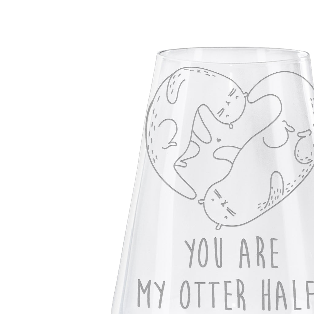 Weißwein Glas Otter Herz Weißweinglas, Weinglas, Weißwein Glas, Weinglas mit Gravur, Geschenk für Weinliebhaber, Spülmaschinenfeste Weingläser, Hochwertige Weinaccessoires, Otter, Fischotter, Seeotter, Liebe, Herz, Liebesbeweis, Liebesgeschenk, Bessere Hälfte, Love you, Jahrestag, Hochzeitstag, Verlobung, gemeinsames Leben