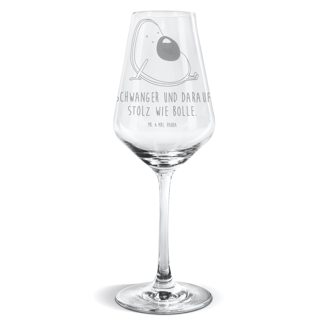 Weißwein Glas Avocado schwanger Weißweinglas, Weinglas, Weißwein Glas, Weinglas mit Gravur, Geschenk für Weinliebhaber, Spülmaschinenfeste Weingläser, Hochwertige Weinaccessoires, Avocado, Veggie, Vegan, Gesund, schwanger, Schwangerschaft, Babyparty, Babyshower