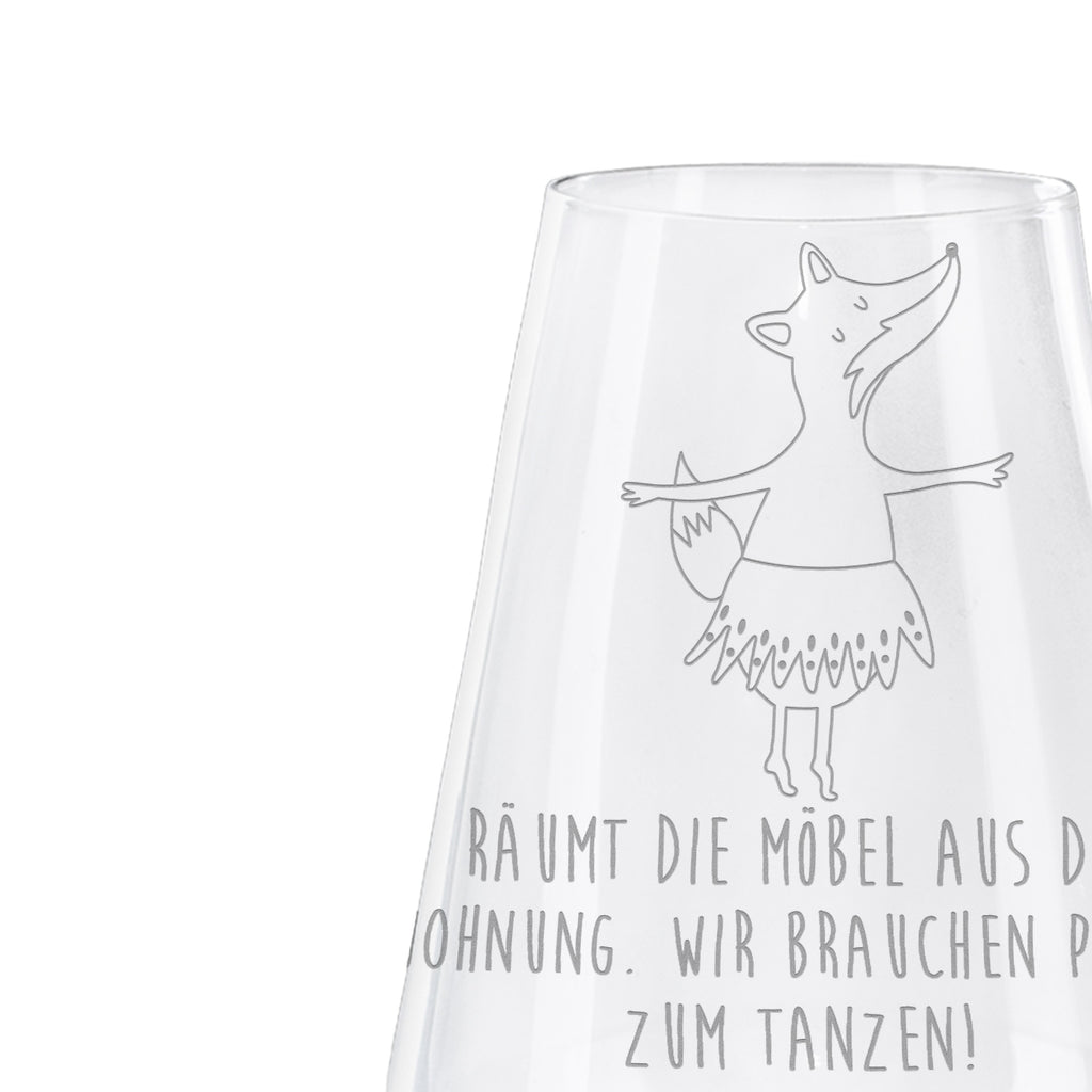 Weißwein Glas Fuchs Ballerina Weißweinglas, Weinglas, Weißwein Glas, Weinglas mit Gravur, Geschenk für Weinliebhaber, Spülmaschinenfeste Weingläser, Hochwertige Weinaccessoires, Fuchs, Fuchs Spruch, Füchse, Füchsin, Ballerina, Ballett, Tänzerin, Tanzen, Party, Einladung, Geburtstag