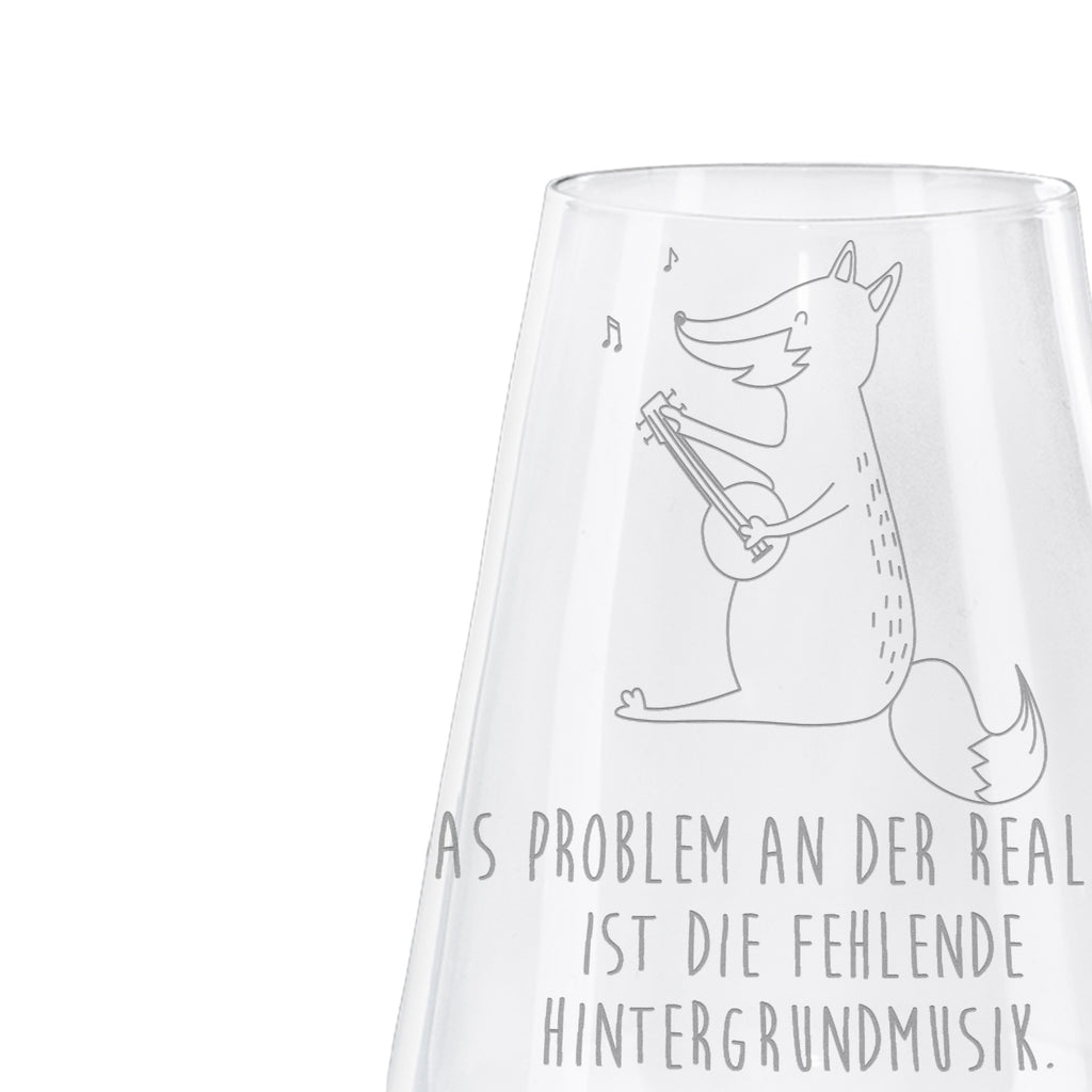 Weißwein Glas Fuchs Gitarre Weißweinglas, Weinglas, Weißwein Glas, Weinglas mit Gravur, Geschenk für Weinliebhaber, Spülmaschinenfeste Weingläser, Hochwertige Weinaccessoires, Fuchs, Füchse, Geschenk Musiker, Musik Spruch, Musikerin, Sänger, Sängerin, Gitarre