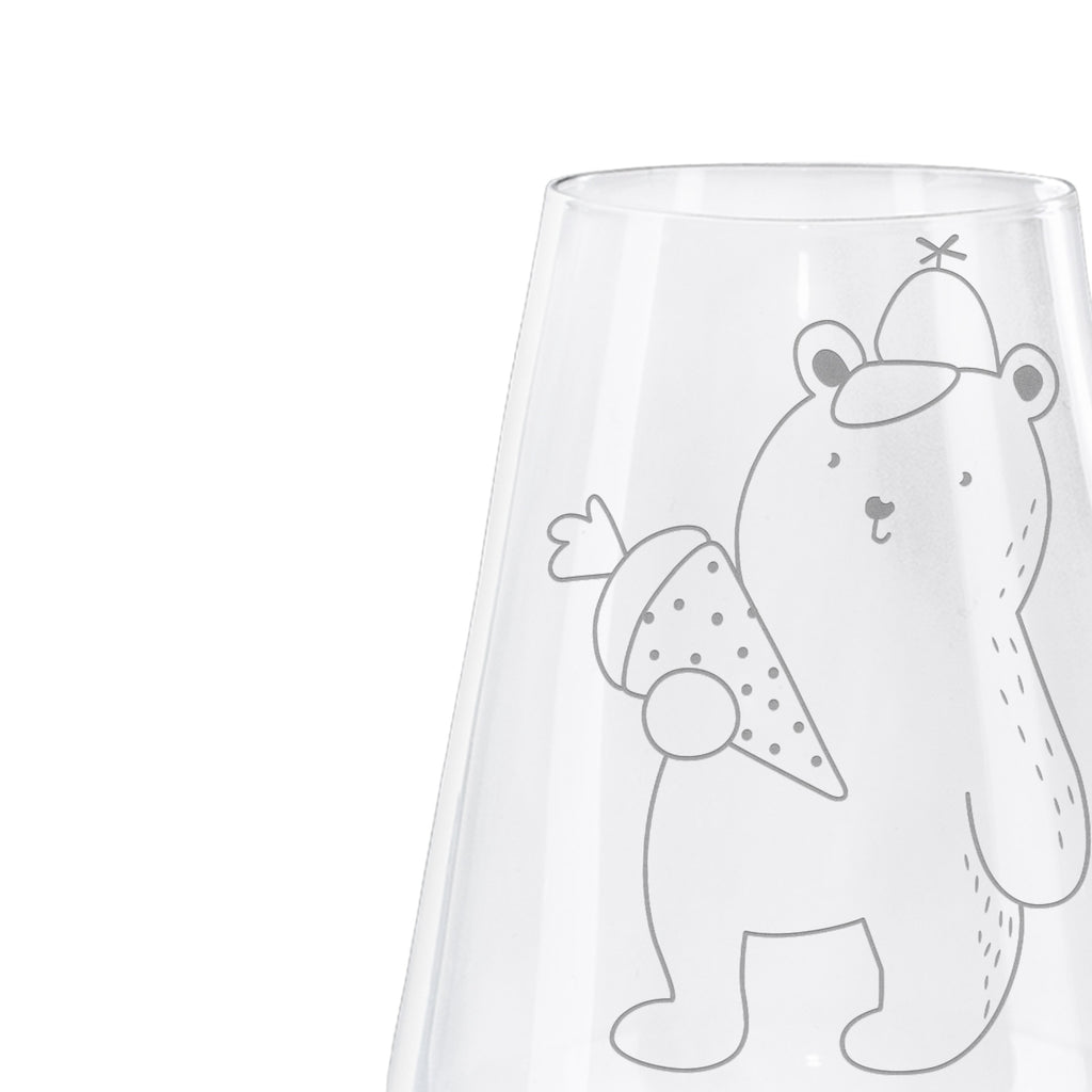 Weißwein Glas Bär mit Schultüte Weißweinglas, Weinglas, Weißwein Glas, Weinglas mit Gravur, Geschenk für Weinliebhaber, Spülmaschinenfeste Weingläser, Hochwertige Weinaccessoires, Bär, Teddy, Teddybär, Bär Motiv, Schultüte, Erster Schultag Geschenk, Einschulung Geschenk, Schule Geschenk, Grundschule, Schulanfang, Schulbeginn