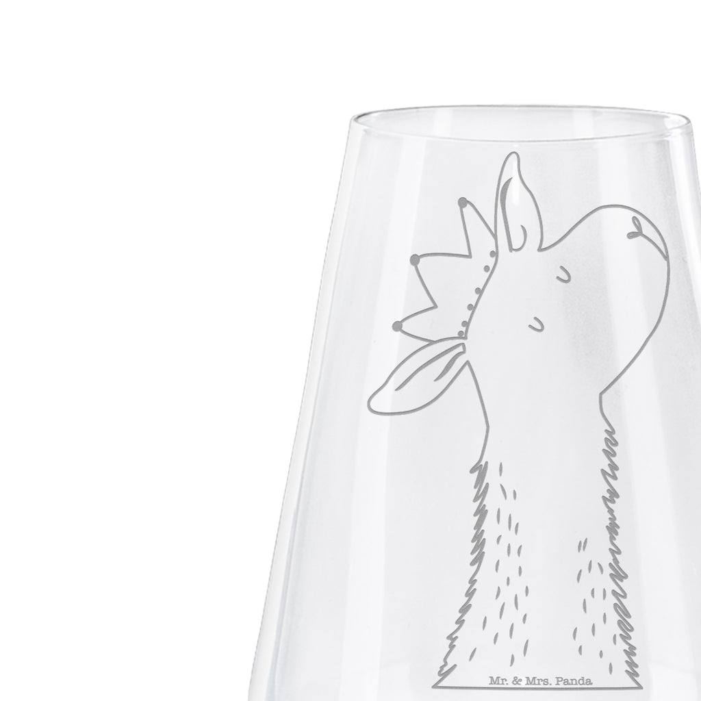 Weißwein Glas Lamakopf König Weißweinglas, Weinglas, Weißwein Glas, Weinglas mit Gravur, Geschenk für Weinliebhaber, Spülmaschinenfeste Weingläser, Hochwertige Weinaccessoires, Lama, Alpaka, Lamas, König, Königin, Freundin, Mama, Papa, Büro Kollege, Kollegin, Chef, Vorgesetzter, Abi, Abitur