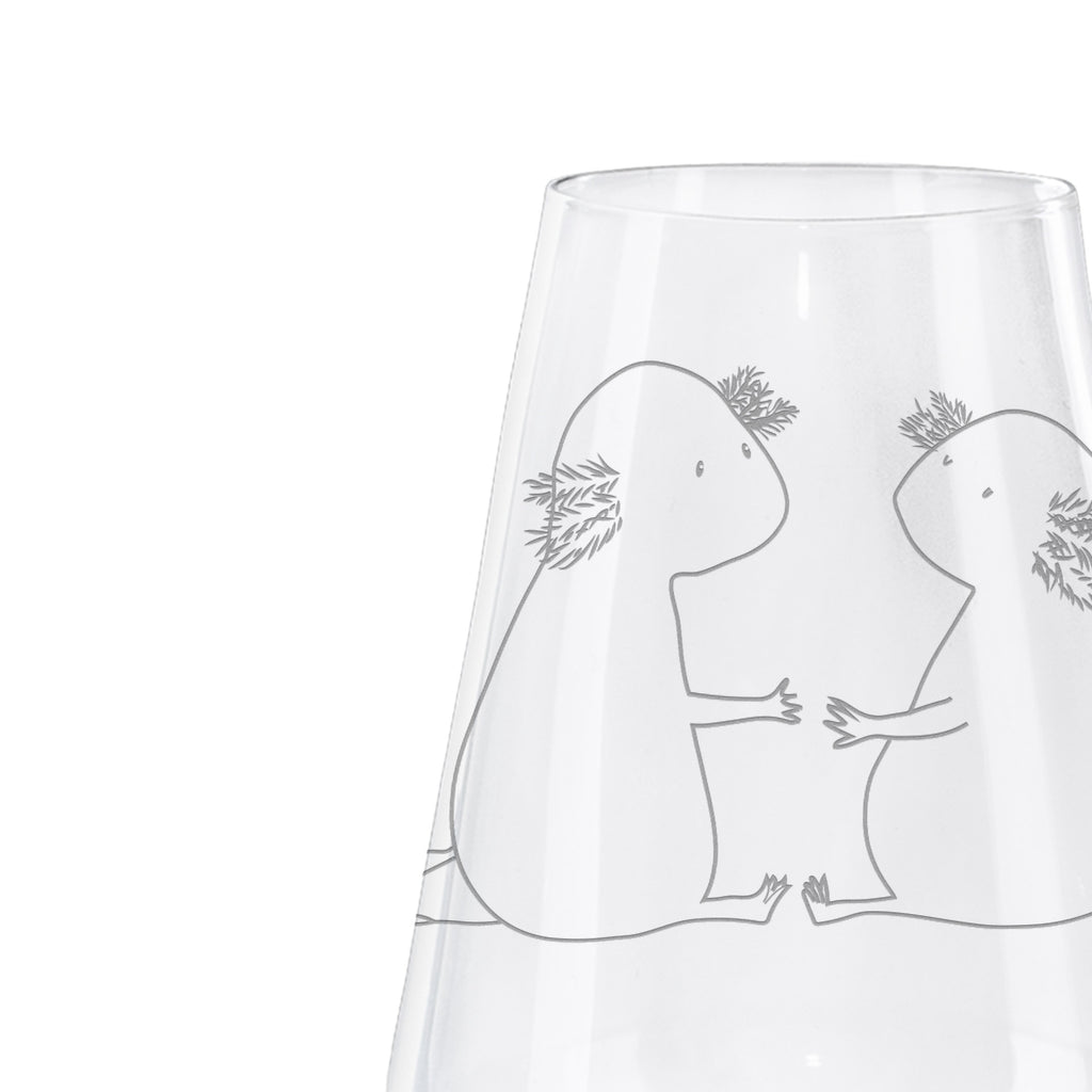 Weißwein Glas Axolotl Liebe Weißweinglas, Weinglas, Weißwein Glas, Weinglas mit Gravur, Geschenk für Weinliebhaber, Spülmaschinenfeste Weingläser, Hochwertige Weinaccessoires, Axolotl, Molch, Axolot, Schwanzlurch, Lurch, Lurche, Liebe, große Liebe, Liebesbeweis, Freund, Verlobter, Ehemann, Jahrestag, Valentinstag