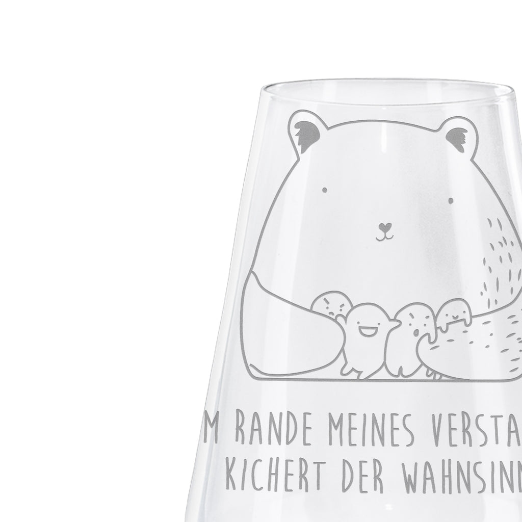 Weißwein Glas Bär Gefühl Weißweinglas, Weinglas, Weißwein Glas, Weinglas mit Gravur, Geschenk für Weinliebhaber, Spülmaschinenfeste Weingläser, Hochwertige Weinaccessoires, Bär, Teddy, Teddybär, Wahnsinn, Verrückt, Durchgedreht