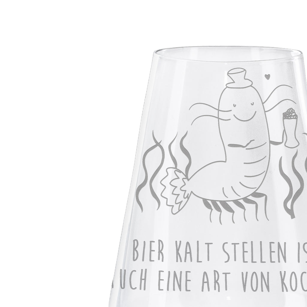 Weißwein Glas Hummer mit Weizen Weißweinglas, Weinglas, Weißwein Glas, Weinglas mit Gravur, Geschenk für Weinliebhaber, Spülmaschinenfeste Weingläser, Hochwertige Weinaccessoires, Meerestiere, Meer, Urlaub, Garnele, Garnelen, Bier, Kochen, Männerhaushalt, Junggeselle, Junggesellin, Bierliebhaber, Kneipe, Gasthaus, Wirtschaft