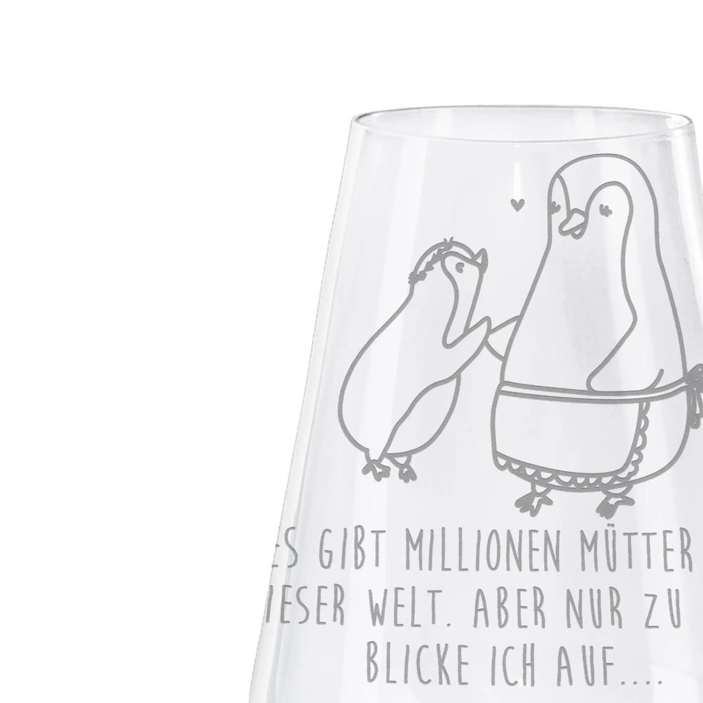 Weißwein Glas Pinguin mit Kind Weißweinglas, Weinglas, Weißwein Glas, Weinglas mit Gravur, Geschenk für Weinliebhaber, Spülmaschinenfeste Weingläser, Hochwertige Weinaccessoires, Familie, Vatertag, Muttertag, Bruder, Schwester, Mama, Papa, Oma, Opa, Geschenk, Mami, Mutti, Mutter, Geburststag