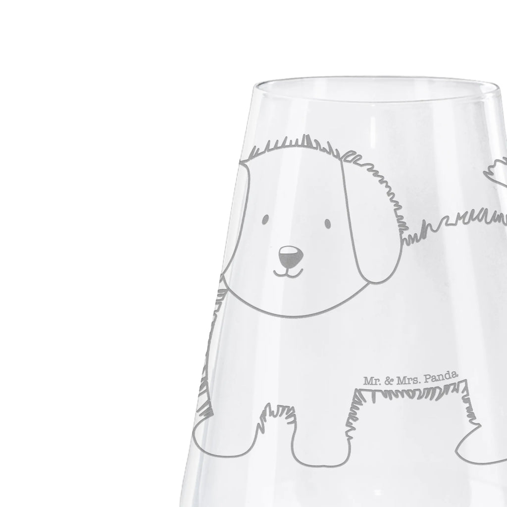 Weißwein Glas Hund flauschig Weißweinglas, Weinglas, Weißwein Glas, Weinglas mit Gravur, Geschenk für Weinliebhaber, Spülmaschinenfeste Weingläser, Hochwertige Weinaccessoires, Hund, Hundemotiv, Haustier, Hunderasse, Tierliebhaber, Hundebesitzer, Sprüche, Hunde, Frauchen, Hundemama, Hundeliebe