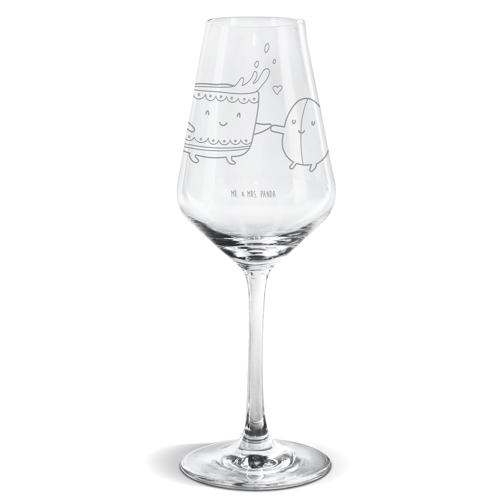 Weißwein Glas Kaffee Bohne Weißweinglas, Weinglas, Weißwein Glas, Weinglas mit Gravur, Geschenk für Weinliebhaber, Spülmaschinenfeste Weingläser, Hochwertige Weinaccessoires, Tiermotive, Gute Laune, lustige Sprüche, Tiere, Kaffee, Kaffeebohne, Genuss, Zufriedenheit, Glück