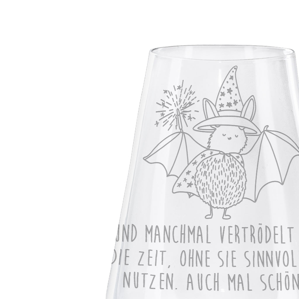 Weißwein Glas Fledermaus Zauberer Weißweinglas, Weinglas, Weißwein Glas, Weinglas mit Gravur, Geschenk für Weinliebhaber, Spülmaschinenfeste Weingläser, Hochwertige Weinaccessoires, Tiermotive, Gute Laune, lustige Sprüche, Tiere, Fledermaus, Fledermäuse, Zauberer, Magier, Frauen, reinsteigern