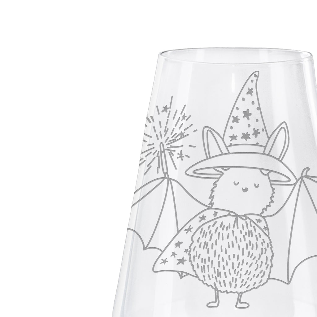 Weißwein Glas Fledermaus Zauberer Weißweinglas, Weinglas, Weißwein Glas, Weinglas mit Gravur, Geschenk für Weinliebhaber, Spülmaschinenfeste Weingläser, Hochwertige Weinaccessoires, Tiermotive, Gute Laune, lustige Sprüche, Tiere, Fledermaus, Fledermäuse, Zauberer, Magier, Frauen, reinsteigern