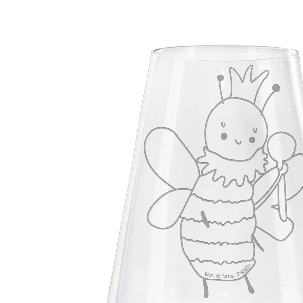 Weißwein Glas Biene König Weißweinglas, Weinglas, Weißwein Glas, Weinglas mit Gravur, Geschenk für Weinliebhaber, Spülmaschinenfeste Weingläser, Hochwertige Weinaccessoires, Biene, Wespe, Hummel